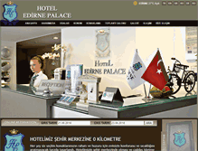 Tablet Screenshot of hoteledirnepalace.com